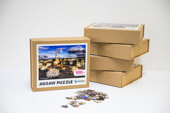 Pre-made Jigsaw Puzzles, choice of images, delivered boxed, 252 or 500 pieces