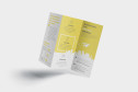 DL brochure 6 printed pages, printed one or two colours, range of premium paper stocks