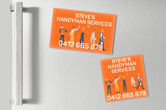 Fridge magnets, promotional, two sizes, full colour printing