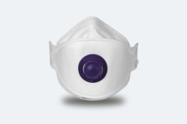 P2 Dust Mask, foam nose seal, adjustable nose piece, adjustable headband