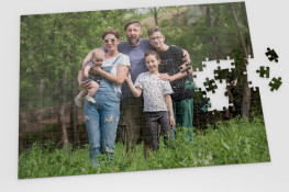 Custom jigsaw puzzles, kid size to adult size, choose how many pieces and dimensions